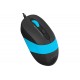 Мышь A4tech Fstyler FM10-BLUE, оптическая 1600DPI, 150 см, USB