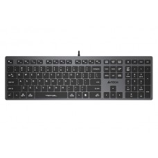 Клавиатура A4tech Fstyler FX50, Slim, 105 клавиш, 150см, FN 12 Multimedia, USB