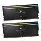 Комплект модулей памяти Corsair Dominator Titanium RGB, CMP32GX5M2X7200C34 (for Intel, 1.45V), DDR5, 32 GB, black