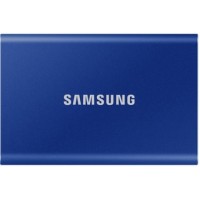 Внешний SSD диск 2000Gb Samsung T7 USB 3.2 Gen.2 (10 Гбит/c) AES 256 Синий, MU-PC2T0H/WW