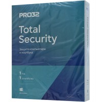 Антивирус PRO32 Total Security BOX лицензия на 1 год 1ПК