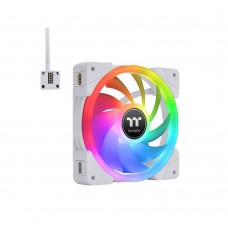Вентилятор для корпуса Thermaltake SWAFAN EX12 RGB PC Cooling Fan White (3-Fan Pack)