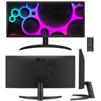 Монитор LCD LG 26WQ500-B 26'' 21:9 2560x1080 IPS, 250cd/m2, H178°/V178°, 1000:1, 16.7M, 5ms, 2Y, Черный