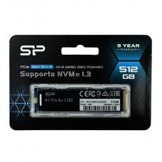 Твердотельный накопитель SSD M.2 PCIe Silicon Power A60, SP512GBP34A60M28, 512 GB