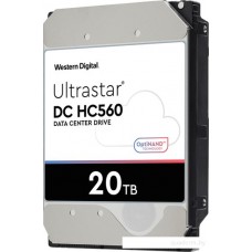 Жёсткий диск HDD 20 Tb SATA 6Gb/s WD Ultrastar DC HC560 WUH722020ALE6L4 3.5" 7200rpm 512Mb