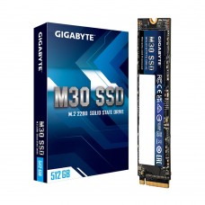 Твердотельный накопитель SSD 512 Gb PCIe 3.0 GIGABYTE, GP-GM30512G-G, NVMe, M.2 2280, 3D TLC