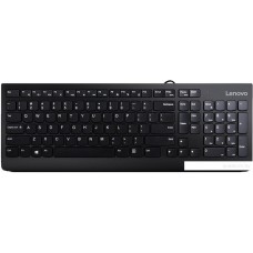 Клавиатура Lenovo 300 USB Keyboard Slim Black