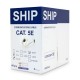 Кабель сетевой SHIP D155-P Cat.5e SF/UTP 30В PVC