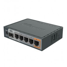 Сетевой Маршрутизатор MikroTik RB760iGS hEX S with Dual Core 880MHz MHz CPU, 256MB RAM, 5 GB LAN