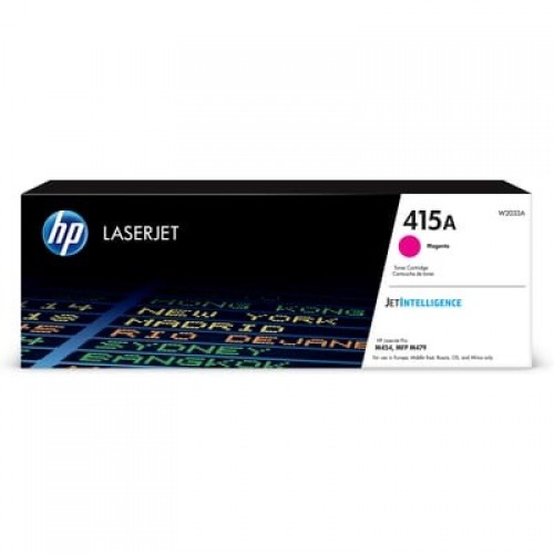 Оригинальный лазерный картридж HP W2033A LaserJet 415A, пурпурный, 2100 стр.