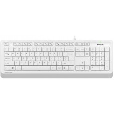 Клавиатура A4tech Fstyler FK10-WHITE, 105 клавиш, 150см, FN 12 Multimedia, USB