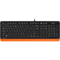 Клавиатура A4tech Fstyler FK10-ORANGE, 105 клавиш, 150см, FN 12 Multimedia, USB