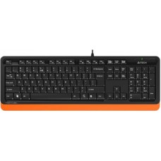 Клавиатура A4tech Fstyler FK10-ORANGE, 105 клавиш, 150см, FN 12 Multimedia, USB