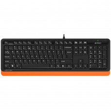 Клавиатура A4tech Fstyler FK10-ORANGE, 105 клавиш, 150см, FN 12 Multimedia, USB