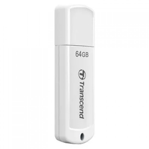 USB Флеш 64GB 2.0 Transcend TS64GJF370 белый