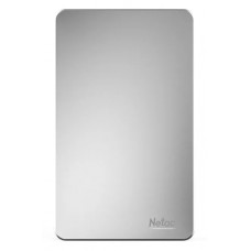 Внешний жёсткий диск 1Tb, Netac K330, USB 3.0, Silver, Aluminium Case