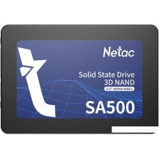 Твердотельный накопитель SSD 1Tb, SATA 6 Gb/s, Netac SA500, 2.5", 3D TLC, 530R/475W