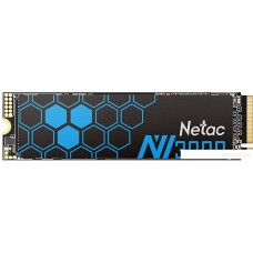 Твердотельный накопитель SSD 1Tb, M.2 2280, Netac NV3000, NVMe, PCIe 3x4, 3100R/2100W, heat sink