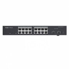 Коммутатор управляемый Reyee RG-ES218GC-P, 16Gb x PoE, 2 SFP Uplink, PoE 240W