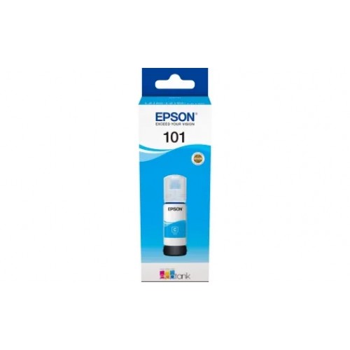 Чернила Epson C13T03V24A 101 EcoTank 70ml для L4150/L4160 голубой