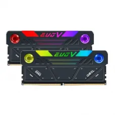 Оперативная память 32GB Kit (2x16GB) GEIL EVO V RGB 8000Mhz DDR5 PC5-64000 GESG532GB8000C38ADC Black