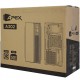 Компьютерный корпус MATX midi tower APEX A302, 1*120 fan, (400W)