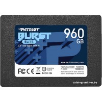 Твердотельный накопитель SSD 1920 Gb SATA 6Gb/s Patriot Burst Elite PBE192TS25SSDR 2.5" 3D QLC