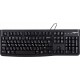 Клавиатура USB, Logitech K120 [920-002522], Черный