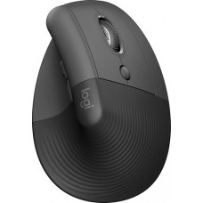 Мышь беспроводная Logitech LIFT GRAPHITE (400-4000 dpi, Bluetooth, USB-ресивер Logi Bolt®, 4 настраиваемые кнопки)