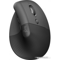 Мышь беспроводная Logitech LIFT GRAPHITE (400-4000 dpi, Bluetooth, USB-ресивер Logi Bolt®, 4 настраиваемые кнопки)