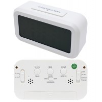 Часы с термометром Ritmix CAT-100, Белый