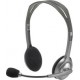 Гарнитура Logitech H110 (2 x 3.5мм, кабель 1.8м) (M/N: A-00021)