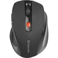 Мышь беспроводная Defender Ultra MM-315 черный,6 кнопок, 800-1600 dpi, НОВИНКА!