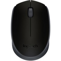 Мышь беспроводная Logitech M171 Black (черная, оптическая, 1000dpi, 2.4 GHz/USB-ресивер)(M/N: M-R0060 / C-U0010) (910-004424)