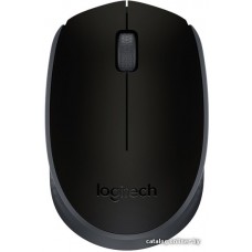 Мышь беспроводная Logitech M171 Black (черная, оптическая, 1000dpi, 2.4 GHz/USB-ресивер)(M/N: M-R0060 / C-U0010) (910-004424)