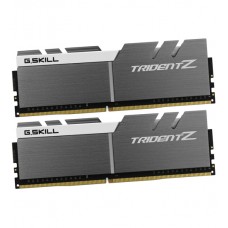 Комплект модулей памяти G.Skill Trident Z F4-3200C16D-16GTZSW DDR4, 16 GB, silver/white, DIMM kit  (2x8GB), 16-18-18-38