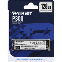 Твердотельный накопитель SSD M.2 PCIe Patriot P300, P300P128GM28, 128GB, 128 GB PCIe Gen3 x4