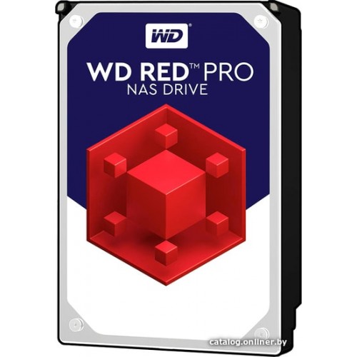 Жесткий диск для NAS систем HDD 14Tb Western Digital Red PRO SATA3 3,5" 7200rpm 512Mb WD141KFGX