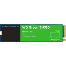 Твердотельный накопитель SSD 1000GB SSD WD GREEN SN350 M.2 2280 NVMe R3200MB/s W2500MB/s WDS100T3G0C