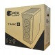 Компьютерный корпус ATX midi tower APEX Tank3 (закаленное стекло), black, Case 4*120mm ARGB fans + ARGB fan hub + remote control (без БП), TG