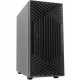 Компьютерный корпус MATX mini tower APEX M201,4*120 fan, (без БП), черный, Case 4*120 black