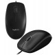 Мышь Logitech B100 Black (черная, оптическая 800dpi, USB, 1.8м) (арт. 910-003357, M/N: M-U0026) (910-003357)