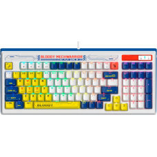 Клавиатура игровая Bloody B950 Blue <компакт, RGB-LED, USB, мех клавиатура переключателями>