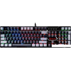 Клавиатура игровая Bloody B808N <FRGB-LED, USB, мех клавиатура переключателями>