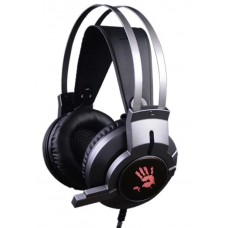 Наушники+микрофон игровые Bloody G437 <Virtual 7.1, 20Hz-20kHz, 32 Om, 100dB (1KHz), 1.8m, USB>