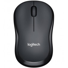 Мышь беспроводная Logitech M221 SILENT - CHARCOAL (GLOSSY BAND)  (910-006510)