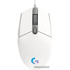 Мышь игровая Logitech G102 LIGHTSYNC, White (M/N: MU0054) (910-005824)