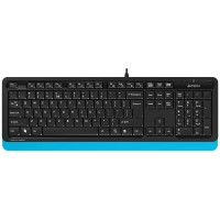 Клавиатура A4tech Fstyler FK10-BLUE USB <105 клавиш, 150см, FN 12 мультимедийных клавиш>