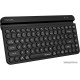 Клавиатура беспроводная A4tech Fstyler FBK30-Black <BT+2,4GHz, compact>