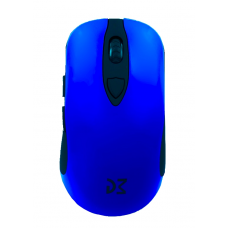 Мышь Dream Machines DM1FPS_Blue <Оптический сенсор PMW3389, Плетеный шнур 1.8 m USB 16000 dpi>